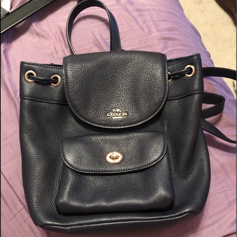 Coach mini backpack
